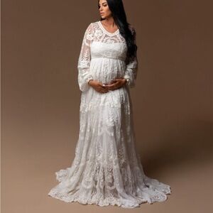 J and L design Isla maternity Dress